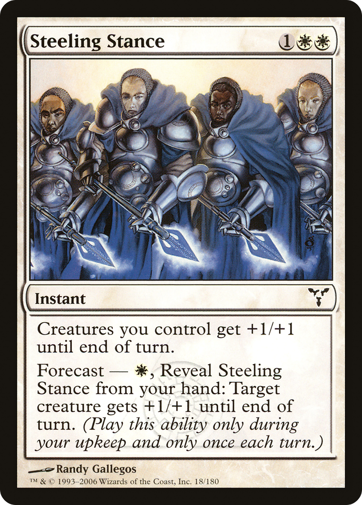 Steeling Stance (DIS-) - Dissension Foil