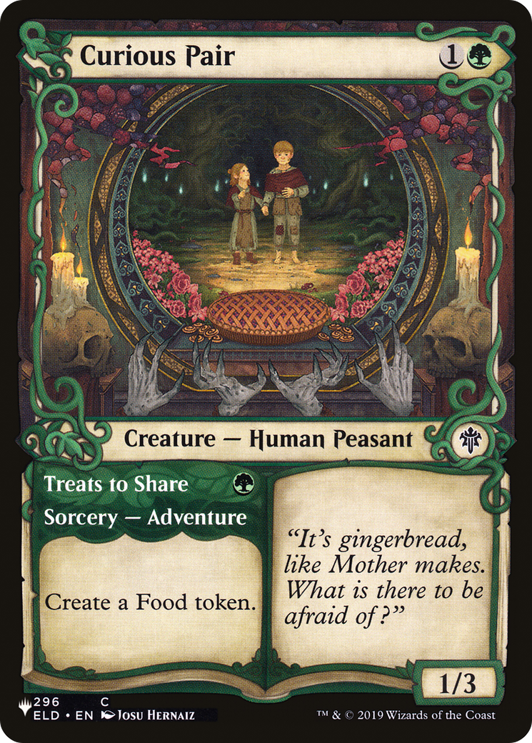 Curious Pair (Showcase) (LIST-ELD-296)  - The List: (Showcase)