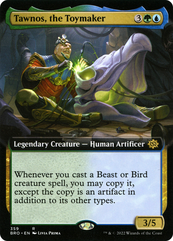Tawnos, the Toymaker (Extended Art) (BRO-359)  - The Brothers' War: (Extended Art)