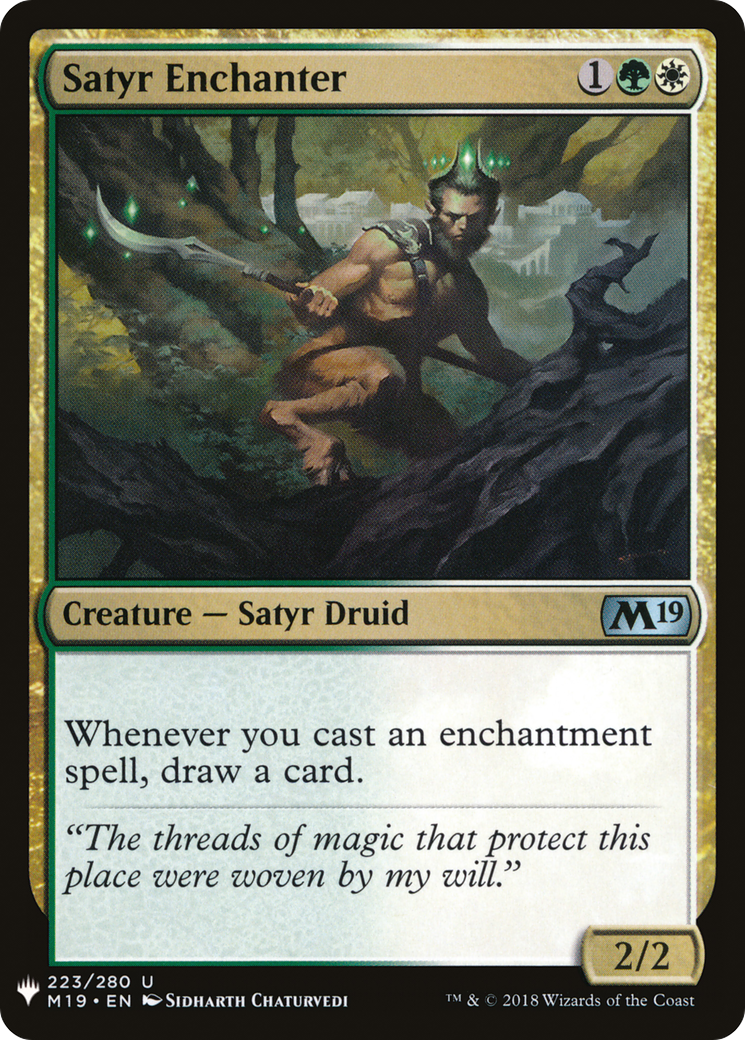 Satyr Enchanter (LIST-223)  - The List