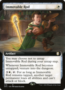 Immovable Rod (Extended Art) (AFC-276) - Adventures in the Forgotten Realms Commander