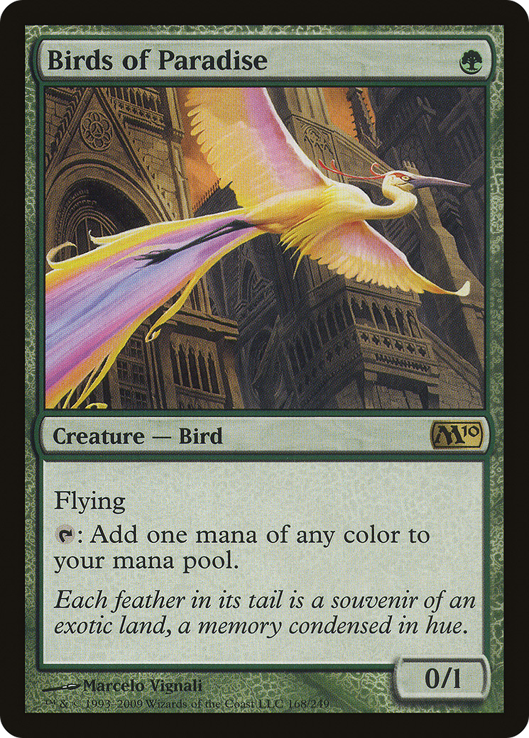 Birds of Paradise (M10-168)  - Magic 2010