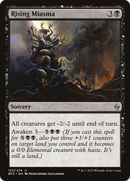 Rising Miasma (BFZ-122)  Foil - Battle for Zendikar