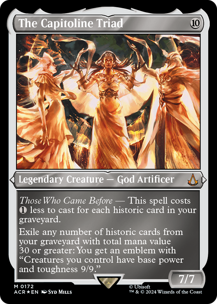 The Capitoline Triad (ACR-172)  Etched Foil - Assassin's Creed