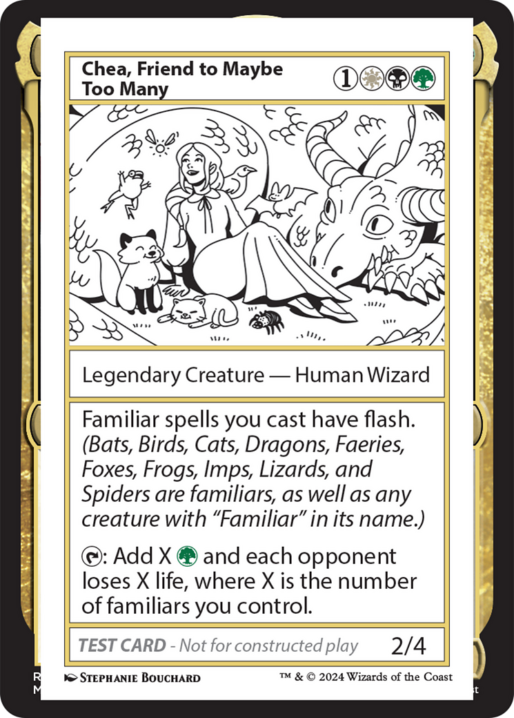 Chea, Friend to Maybe Too Many (MB2PC-)  - Mystery Booster 2