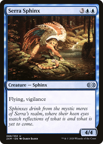 Serra Sphinx (2XM-068)  Foil - Double Masters
