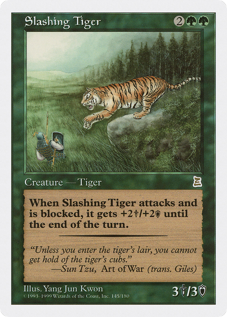 Slashing Tiger (PTK-145)  - Portal Three Kingdoms