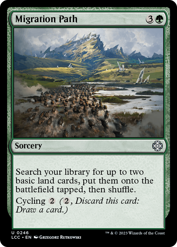 Migration Path (LCC-246)  - The Lost Caverns of Ixalan Commander