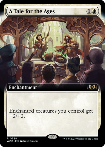 A Tale for the Ages (Extended Art) (WOE-328)  - Wilds of Eldraine: (Extended Art)