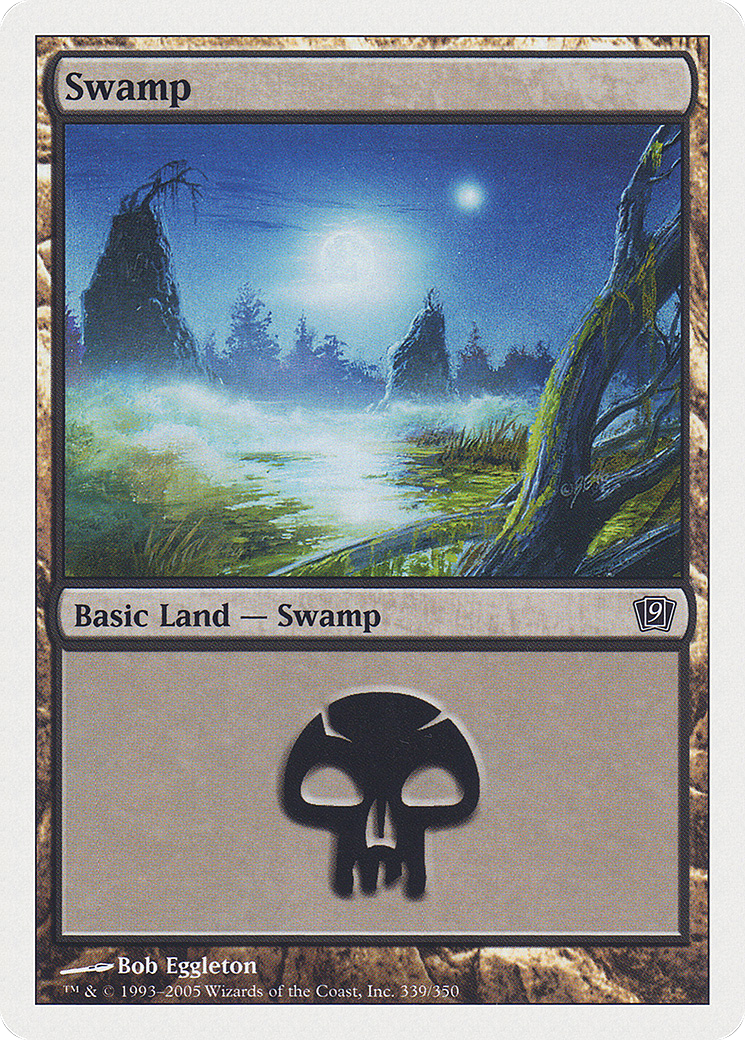 Swamp (339) (9ED-339) - Ninth Edition