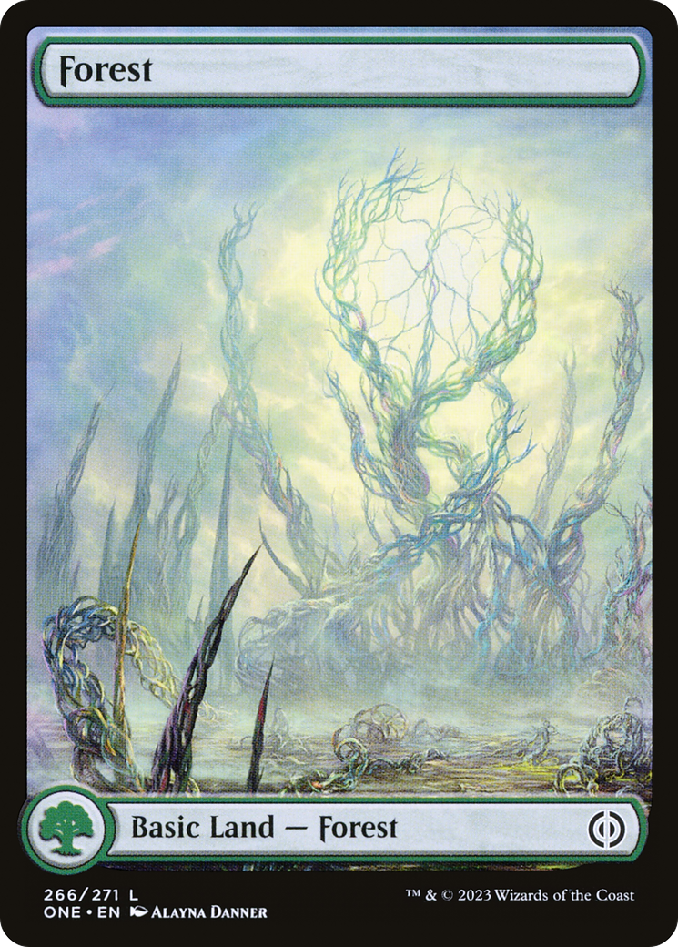 Forest (266) - Full Art (ONE-266)  - Phyrexia: All Will Be One