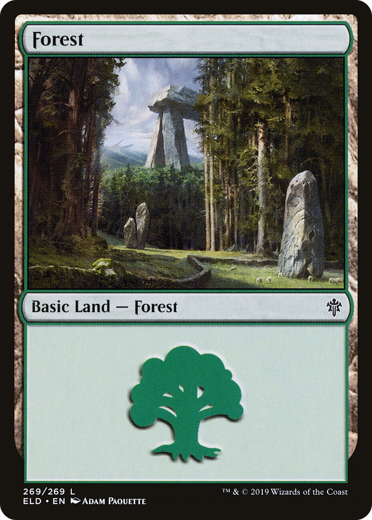 Forest (269) (ELD-269)  - Throne of Eldraine