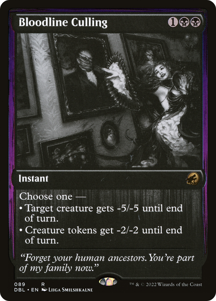 Bloodline Culling (DBL-089)  Foil - Innistrad: Double Feature