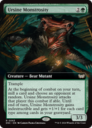 Ursine Monstrosity (Extended Art) (DSC-063)  - Duskmourn: House of Horror Commander: (Extended Art)