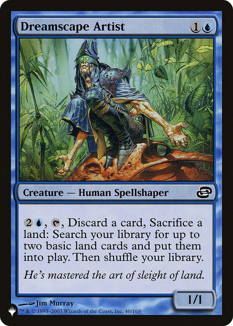 Dreamscape Artist (LIST-PLC-40)  - The List