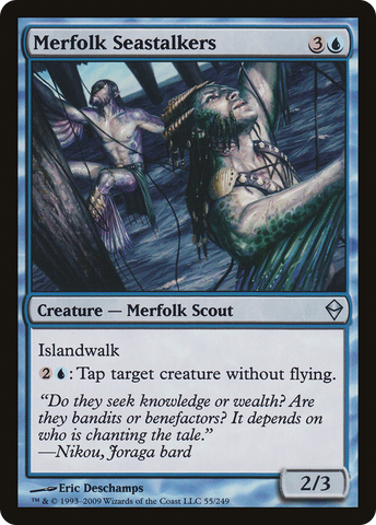 Merfolk Seastalkers (ZEN-055) - Zendikar