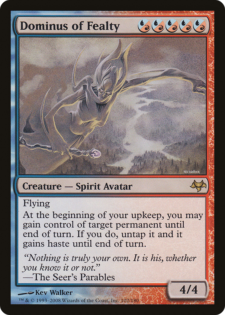 Dominus of Fealty (EVE-102)  Foil - Eventide