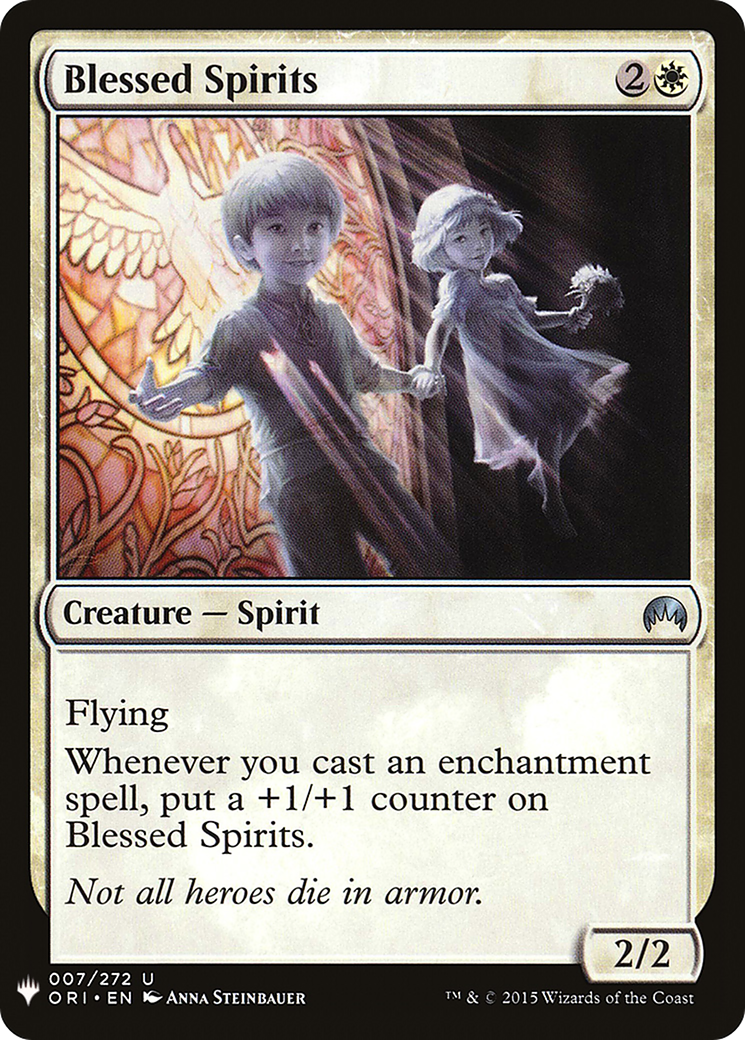 Blessed Spirits (LIST-007)  - The List