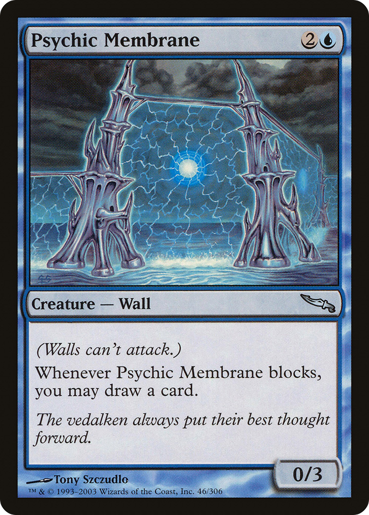 Psychic Membrane (MRD-046)  Foil - Mirrodin