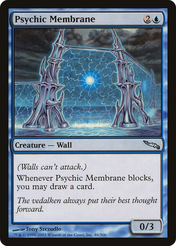 Psychic Membrane (MRD-046)  Foil - Mirrodin