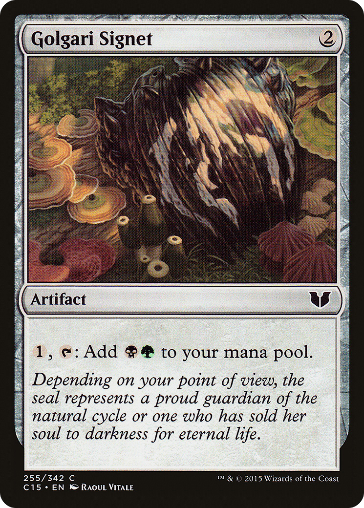 Golgari Signet (C15-255)  - Commander 2015