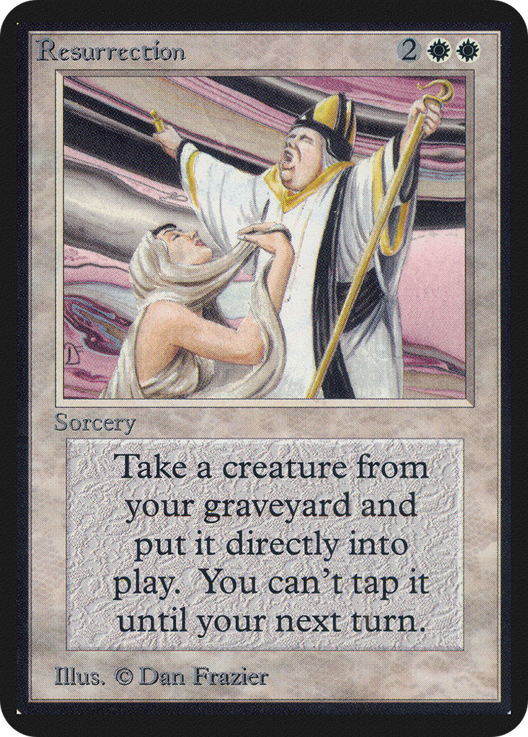 Resurrection (LEA-)  - Limited Edition Alpha