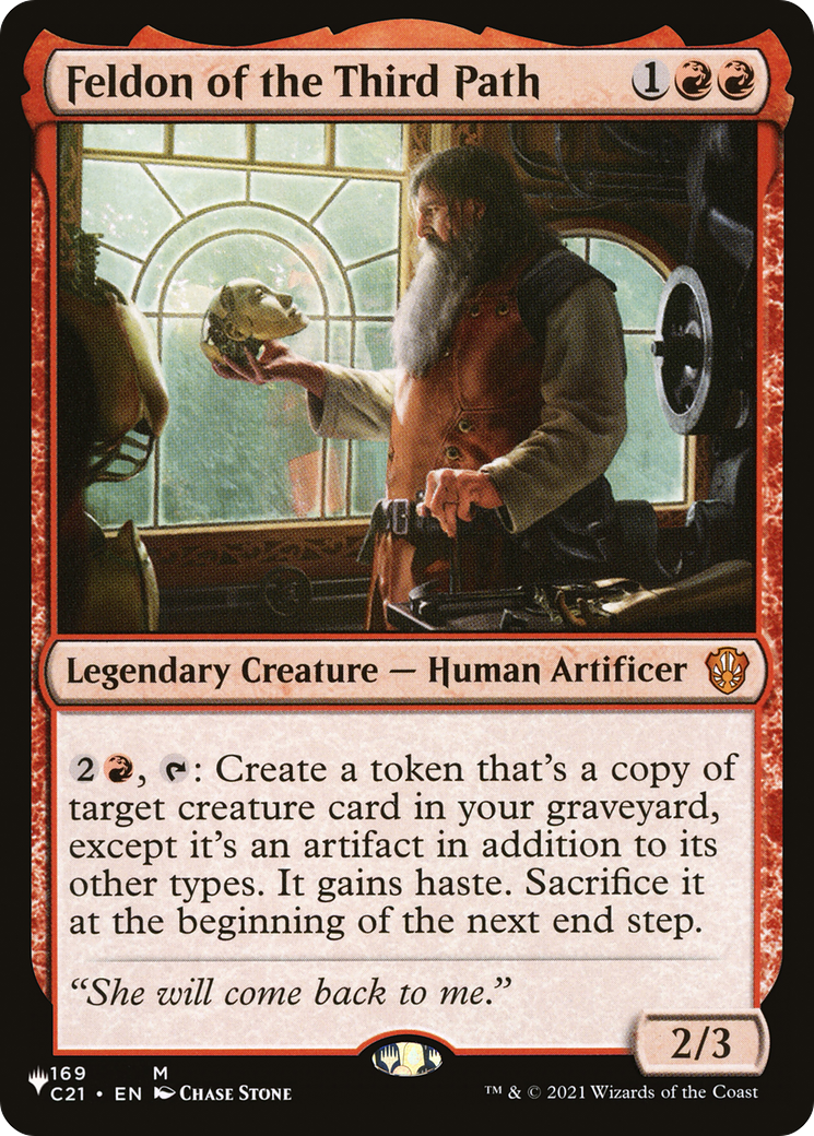 Feldon of the Third Path (LIST-169/081)  - The List