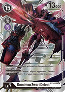 Omnimon Zwart Defeat (Silver Alternate Art) (BT5-112) - Alternative Being Booster Foil