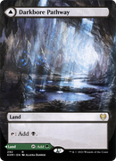 Darkbore Pathway (Borderless) (KHM-292)  Foil - Kaldheim: (Showcase)