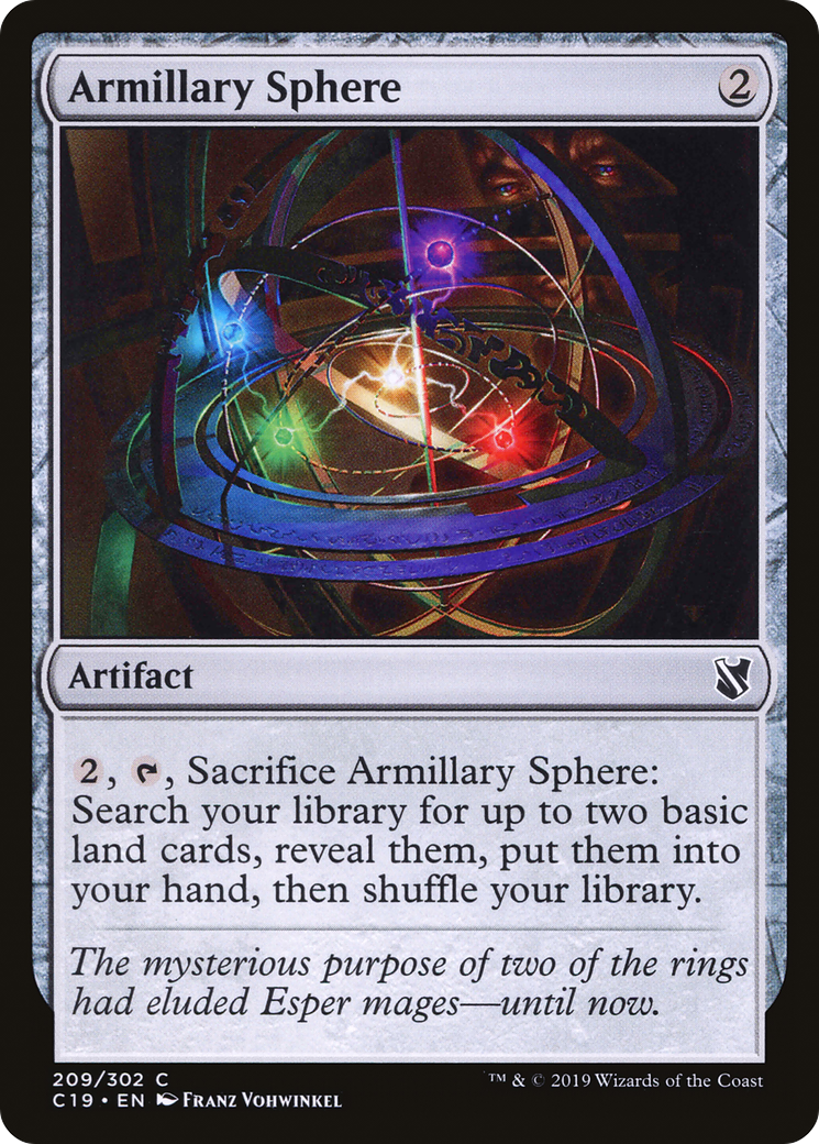 Armillary Sphere (C19-209)  - Commander 2019