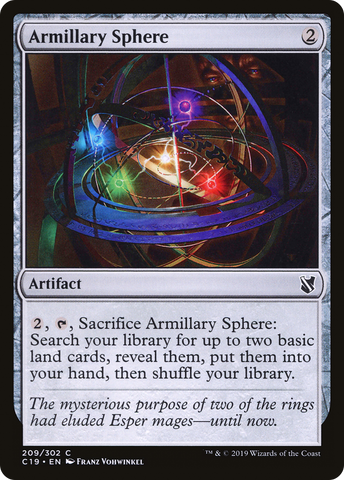 Armillary Sphere (C19-209)  - Commander 2019
