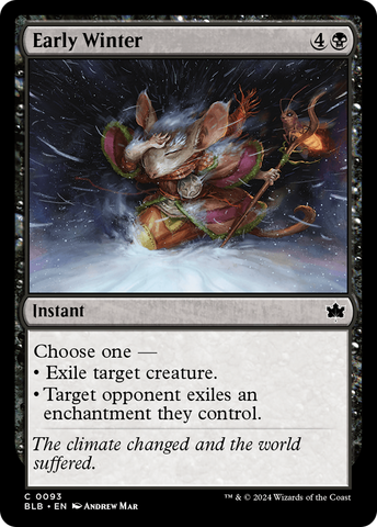 Early Winter (BLB-093)  - Bloomburrow