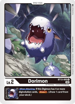 Dorimon (BT13-005) - Versus Royal Knights