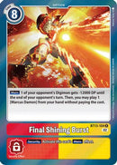 Final Shining Burst (BT13-104) - Versus Royal Knights Foil