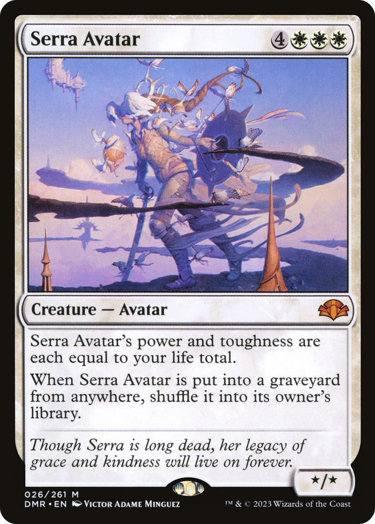 Serra Avatar (DMR-026)  Foil - Dominaria Remastered