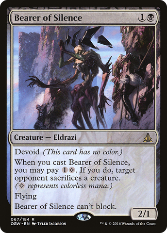 Bearer of Silence (OGW-067)  Foil - Oath of the Gatewatch