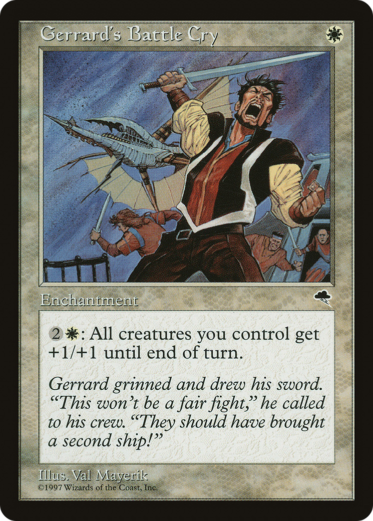 Gerrard's Battle Cry (TMP-021)  - Tempest