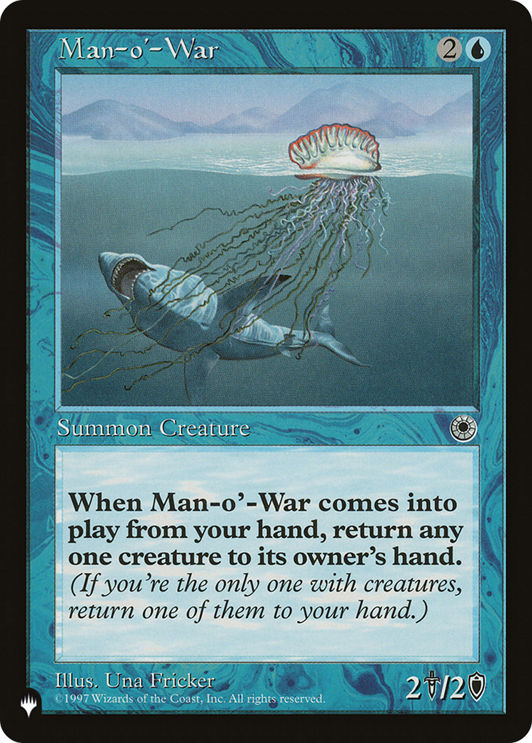 Man-o'-War (LIST-POR-59)  - The List