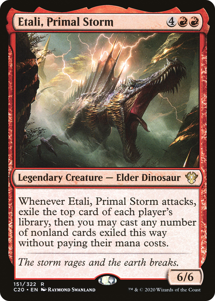 Etali, Primal Storm (C20-151)  - Commander 2020