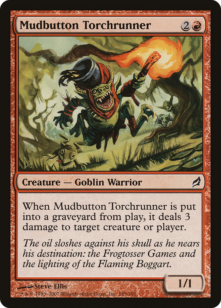 Mudbutton Torchrunner (LRW-185) - Lorwyn