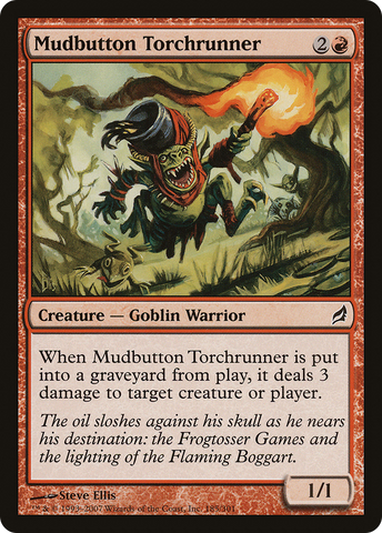 Mudbutton Torchrunner (LRW-185)  - Lorwyn