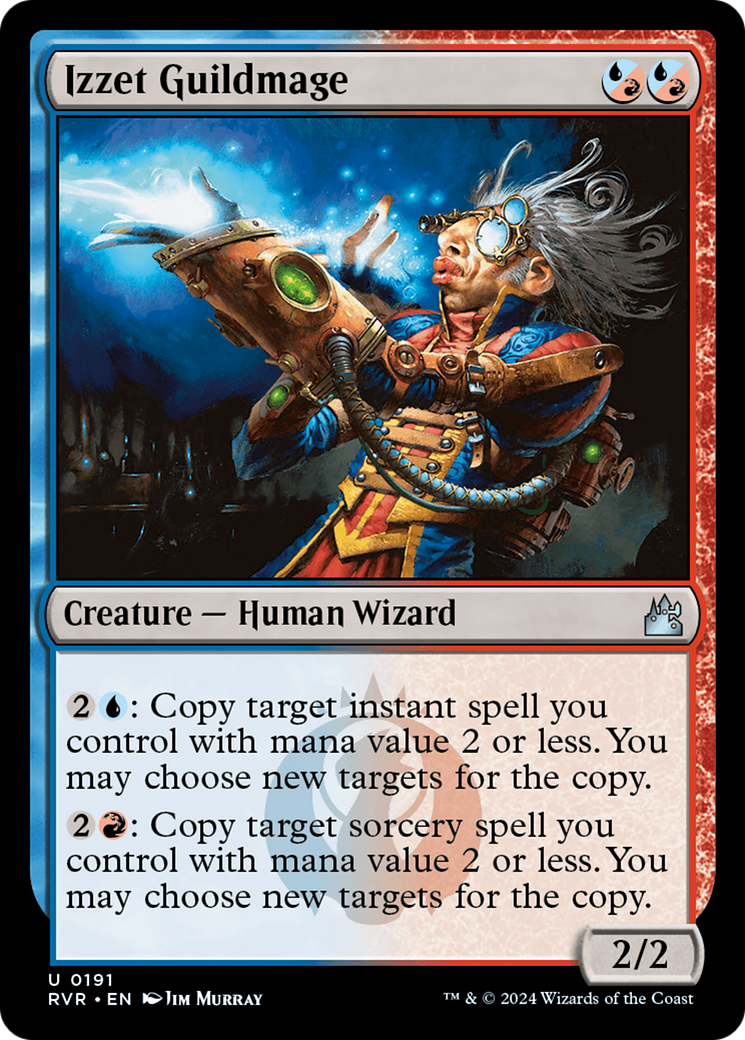 Izzet Guildmage (RVR-191)  Foil - Ravnica Remastered