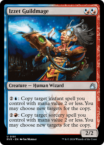 Izzet Guildmage (RVR-191)  Foil - Ravnica Remastered