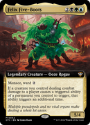 Felix Five-Boots (Extended Art) (OTC-042)  Foil - Outlaws of Thunder Junction Commander: (Extended Art)