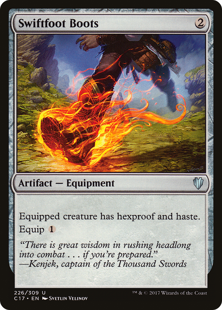 Swiftfoot Boots (C17-226)  - Commander 2017
