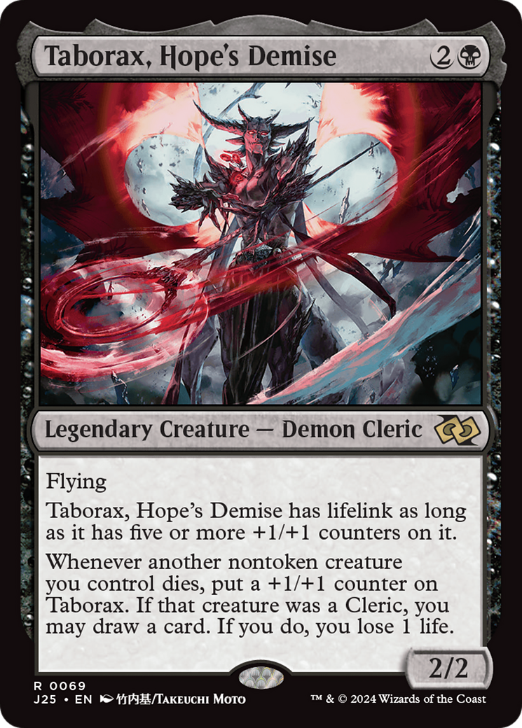Taborax, Hope's Demise (Anime) (J25-069)  - Foundations Jumpstart