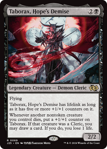 Taborax, Hope's Demise (Anime) (J25-069)  - Foundations Jumpstart
