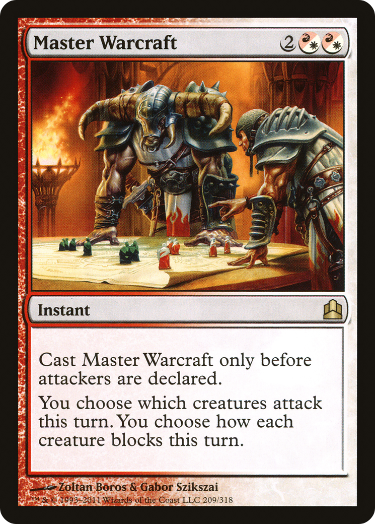 Master Warcraft (CMD-209)  - Commander 2011