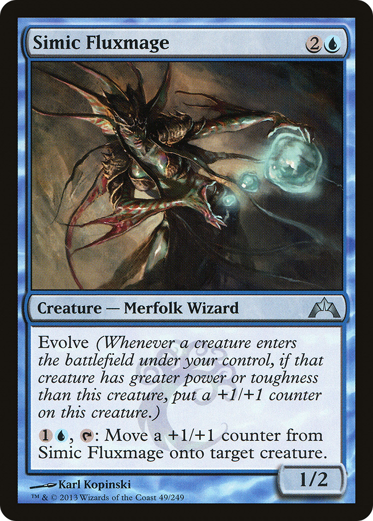 Simic Fluxmage (GTC-049)  Foil - Gatecrash