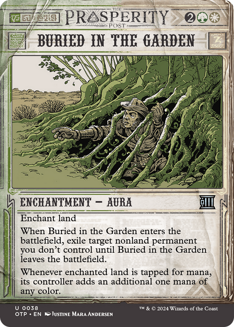 Buried in the Garden (OTP-038)  - Breaking News: (Showcase) (Borderless)